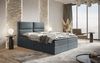 AX LIVING Boxspringbett Bonio III – 120 cm Breite mit topper Grau Bild 2