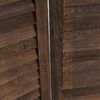 Paravent T568, Raumteiler Trennwand Sichtschutz Raumtrennung, Ornamente klappbar Paulownia Holz 170x240cm ~ braun Bild 5