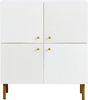 ANYSUN Highboard Kommode, Stauraumschrank, Hochschrank (Set, 1er set), Stilvolles Aufbewahrungsmöbel für Wohnzimmer, Schlafzimmer und Flur Bild 2