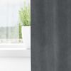 vidaXL Verdunkelungsvorhänge 2 pcs Hellgrau 140 x 260 cm Samt 4107287 Bild 3