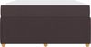 vidaXL Bettrahmen mit Matratze Dunkelbraun 160 x 200 cm Stoff 3398408 Bild 5