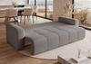 Sofa 3-Sitzer mit Schlaffunktion LEROS in Stoff Manila Grau Bild 4
