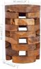 vidaXL Nachttisch 30x30x45 cm Massivholz Teak 288808 Bild 5