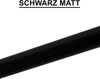 MDEKOR Gardinenstange Gardinenrohr aus Metall – Stahlrohr für Stangen Ø 16, 19 & 25 mm, Ø 19 mm Schwarz Matt, Länge 120 cm Bild 4