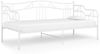 Schlafsofa Bettgestell Weiß Metall 90x200 cm [324762] Bild 2