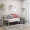 Schlafsofa Bettgestell Weiß Metall 90x200 cm [324762] Bild 3