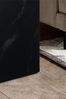Beistelltisch Marmoroptik Schwarz Quadratisch MDF 45 x 45 x 50 cm Bild 3