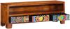 vidaXL TV-Schrank Mehrfarbig 110x30x40 cm Massivholz Akazie 4016502 Bild 4