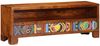 vidaXL TV-Schrank Mehrfarbig 110x30x40 cm Massivholz Akazie 4016502 Bild 3