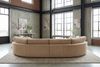 KAWOLA Big Sofa PADANA Stoff creme 86 x 166 x 410 cm Bild 4