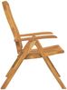 vidaXL Gartenstühle mit Kissen 4 Stk. Massivholz Teak 3196471 Bild 2