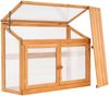 MCombo 2 Etage Anlehngewächshaus 0160, Treibhaus Pflanzenhaus Aufzuchtschrank, höhenverstellbares, aus Holz und Polycarbonat, 37 x 90 x 70 cm Bild 4