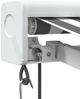 vidaXL Markise Einziehbar Anthrazit und Weiß 4,5x3 m Stoff & Aluminium 3216136 Bild 5