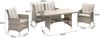 greemotion Lounge-Set Wien, 4-teiliger Polyrattan, Gartenmöbel Sofa, 2 Sessel mit Tisch Bild 3