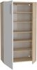 FORTE Boots Schuhschrank, Holzwerkstoff, Beige/Weiß, 68,9 x 120,4 x 34,1 cm Bild 4