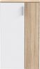FORTE Boots Schuhschrank, Holzwerkstoff, Beige/Weiß, 68,9 x 120,4 x 34,1 cm Bild 2