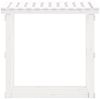vidaXL Kaminholzregal Weiß 108x64,5x109 cm Massivholz Kiefer 822428 Bild 5