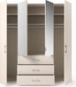 set one by Musterring Drehtürenschrank Henderson mit Spiegel und 3 Schubladen, inkl. Fachböden und Kleiderstangen Bild 3