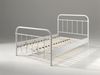Metallbett Karlyn 210x129x111 Einzelbett Metall Weiß Bild 3