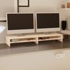 vidaXL Monitorständer 100x24x13 cm Massivholz Kiefer 813919 Bild 3