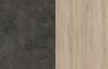 Küchenbuffet >Fumay 11< in Eiche /Beton - 100x186x45cm (BxHxT) Bild 5