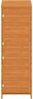 vidaXL Geräteschuppen Braun 55x52x174,5 cm Massivholz Tanne 152189 Bild 4