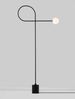 Nova Luce 9010224 DEDALO Stehlampe Schwarz Weiss G9 Bild 4