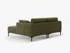 Micadoni Ecksofa Bemy 2-Sitzer Rechts Samt Grün Bild 3