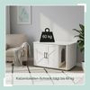 Relaxdays Katzenschrank für Katzenklo Bild 5