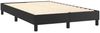 vidaXL Polsterbett mit Matratze & LED Schwarz 120x200 cm Kunstleder Bild 5