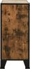 vidaXL Lagerschränke 2 Stk. Rustikal Braun 72x36x82 cm Metall und MDF 3095971 Bild 5