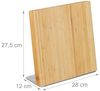 Relaxdays Bambus Messerblock magnetisch Bild 5