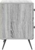 vidaXL Nachttisch Graues Sonoma 43 x 34,5 x 47,5 cm Holzwerkstoff 895457 Bild 5