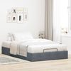 vidaXL Ottoman-Bett ohne Matratze Dunkelgrau 120x190 cm Samt 3310950 Bild 3