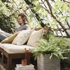 Capi Blumentopf Nature Rib Quadratisch 30x30 cm Elfenbein KOFI902 424208 Bild 3