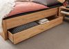 Doppelbett mit Bettkästen 180x200cm 'Marleen' Wildeiche massiv geölt Bild 5
