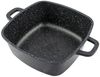 Kochtopf Kasserolle Topf Set 6-tlg Quadratisch m. Handschuhe Cheffinger CF-SQC01 Bild 4