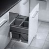Hailo Abfallsorter Hailo 3610861 AS Cargo 600 13/13/13/13/D / 60 cm Schrankbreite / Abfalltrennsystem Bild 2
