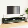 vidaXL TV-Schrank Olivgrün 202x39x43,5 cm Kaltgewalzter Stahl 3307159 Bild 3