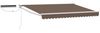vidaXL Elektrische ausziehbare Markise Taupe 3425978 Bild 2