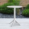 CLP Tisch Lacota Ø 60 cm wetterfest und UV-beständig,weiß Bild 3