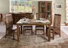 Esstisch mit Ansteckplatten Mango 140-180x90x76 dunkelbraun geölt RODEZ #124 Bild 4