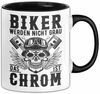 Trendation Tasse Motorradfahrer Tasse Geschenk Rentner Biker Werden Nicht Grau Das Is Bild 1
