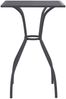 vidaXL Gartentisch Anthrazit 50x50x72 cm Stahlgitter 362730 Bild 3
