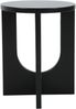 Beistelltisch Kysdajore 50x40 cm Schwarz [en. casa] Bild 3