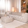 Bronx71 Ecksofa Luca XL Chenille sand links Bild 4