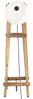 vidaXL Stehlampen 3 Stk. Weiß E27 Mango Massivholz 320594 Bild 4