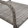 vidaXL 3-tlg. Garten-Essgruppe Grau 3068721 Bild 5