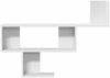 vidaXL Wandregal Weiß 100x15x70 cm Holzwerkstoff 853191 Bild 4