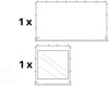 3x6 m Faltpavillon PROFESSIONAL Alu 40mm, Seitenteile mit Panoramafenstern, blau Bild 3